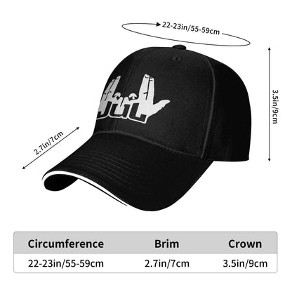 Baseball Cap Rapper Singer Jul Sign Outfits Unisex Style Casquette Hats Cap, Unique Design Outdoor Workouts Gift Snapback Cap