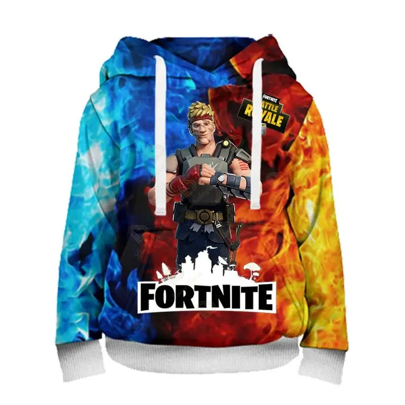 Fortnite Men Hoodie Fashion 3D Print Sweatshirt Battle Game Hoodies Boys Girls Hip Hop Hombre Casual Outerwear
