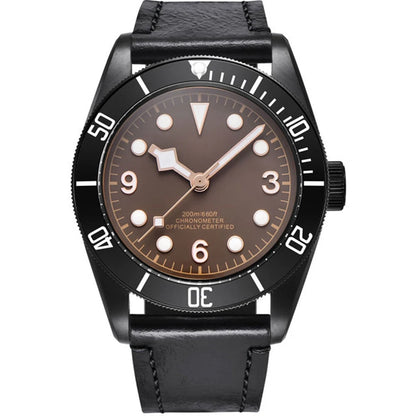 Luxury NH35A Corgeut 41mm Automatic Men Watch PVD Case Sapphire Military Male 10BAR wim Watches Luminous Mechanical WristWatches