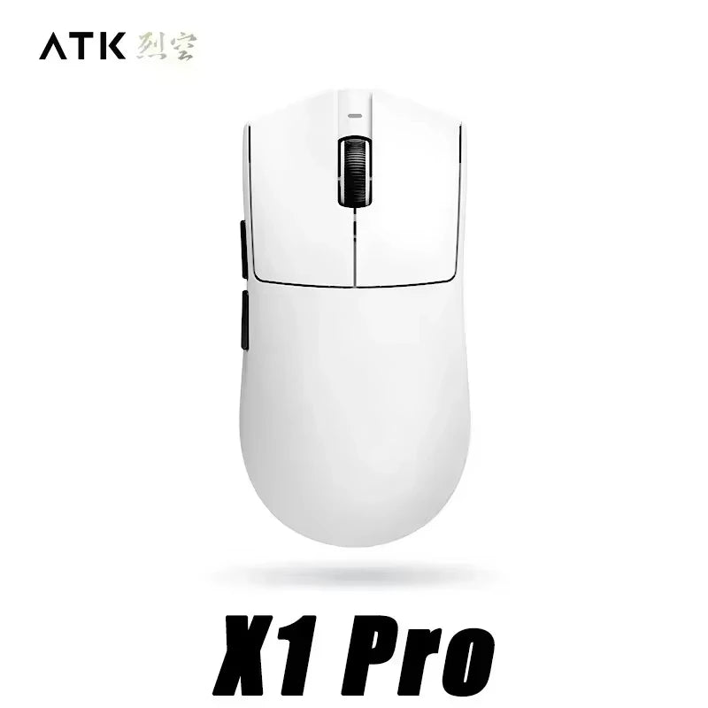Mouse gaming wireless ATK Blazing Sky X1/X1V2 8K a bassa latenza, leggero per FPS, Liekong E-sports, accessori PC personalizzati