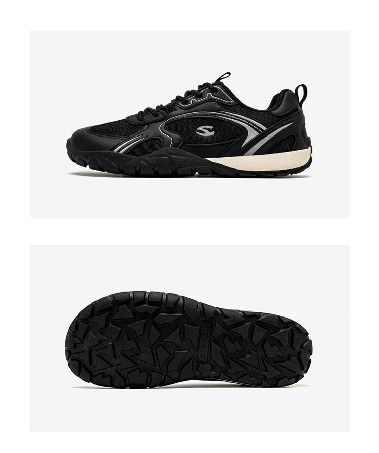 HOBIBEAR Chaussures minimalistes rétro à bout large pour hommes et femmes, idéales pour la marche, la randonnée et la course à pied
