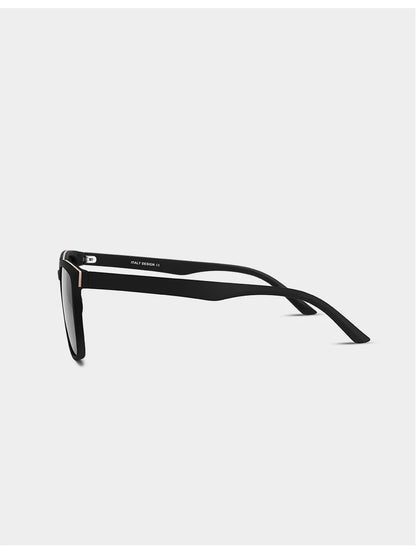 CAPONI Men's Sunglasses Polarized Classic Design Eyewear Protect Eyes Black Shades For Male Outdoor Driving Sun Glasses CP6199