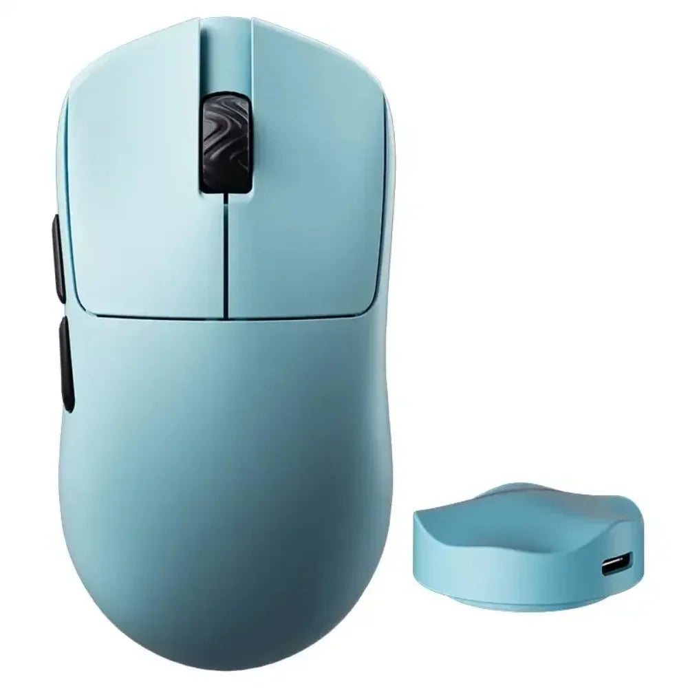 Ratón inalámbrico SCYROX V6 no poroso para esports, 40g, 750IPS, con receptor 8k, respuesta rápida, Pixart 3950, alta calidad, 8KHz, controlador web