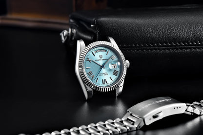 PAGANI DESIGN 2026 New DD36 Men's Watches Top Brand Luxury Mechanical Automatic Watch Men AR Sapphire Wristwatch Men 10Bar ST16