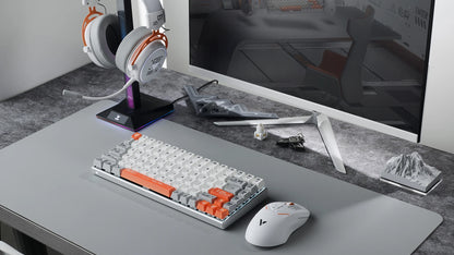 Mouse da gaming wireless Rapoo VT9PRO PAW3398 68g cablato programmabile ergonomico 26000DPI Type C ricaricabile accessorio per PC gamer