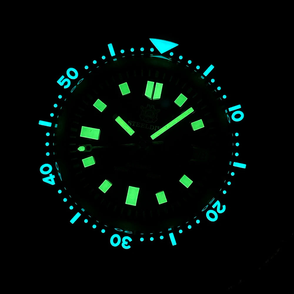 STEELDIVE SD1970 Automatic Mechanical Diver Watch Captain Willard NH35 Watches TURTLE Homage Water Resistant 200M Dive Watch Men