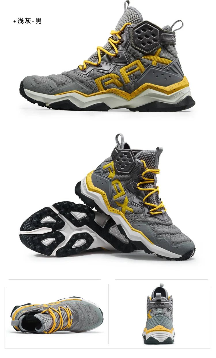 Rax Men's Running Shoes Women Breathable Jogging Lightweight Sneakers Gym Outdoor Sports Shoes
