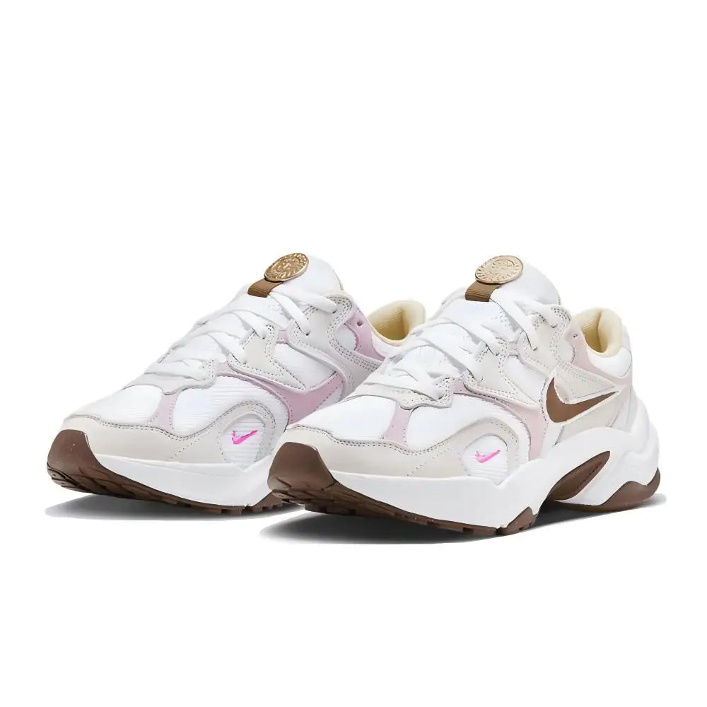 Chaussures Nike AL8 pour femme : en mesh respirant, style rétro, légères, semelle épaisse, basses, pour l'extérieur, résistantes, décontractées, de course à pied, HM3691-130