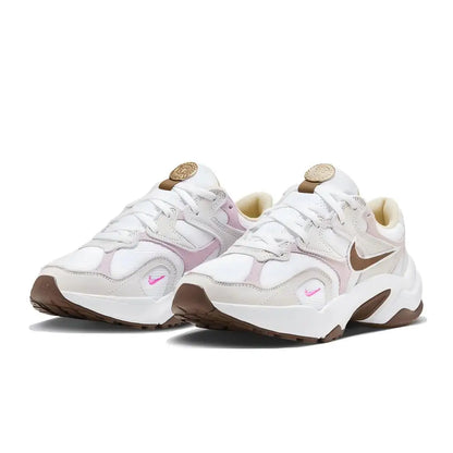 Chaussures Nike AL8 pour femme : en mesh respirant, style rétro, légères, semelle épaisse, basses, pour l'extérieur, résistantes, décontractées, de course à pied, HM3691-130
