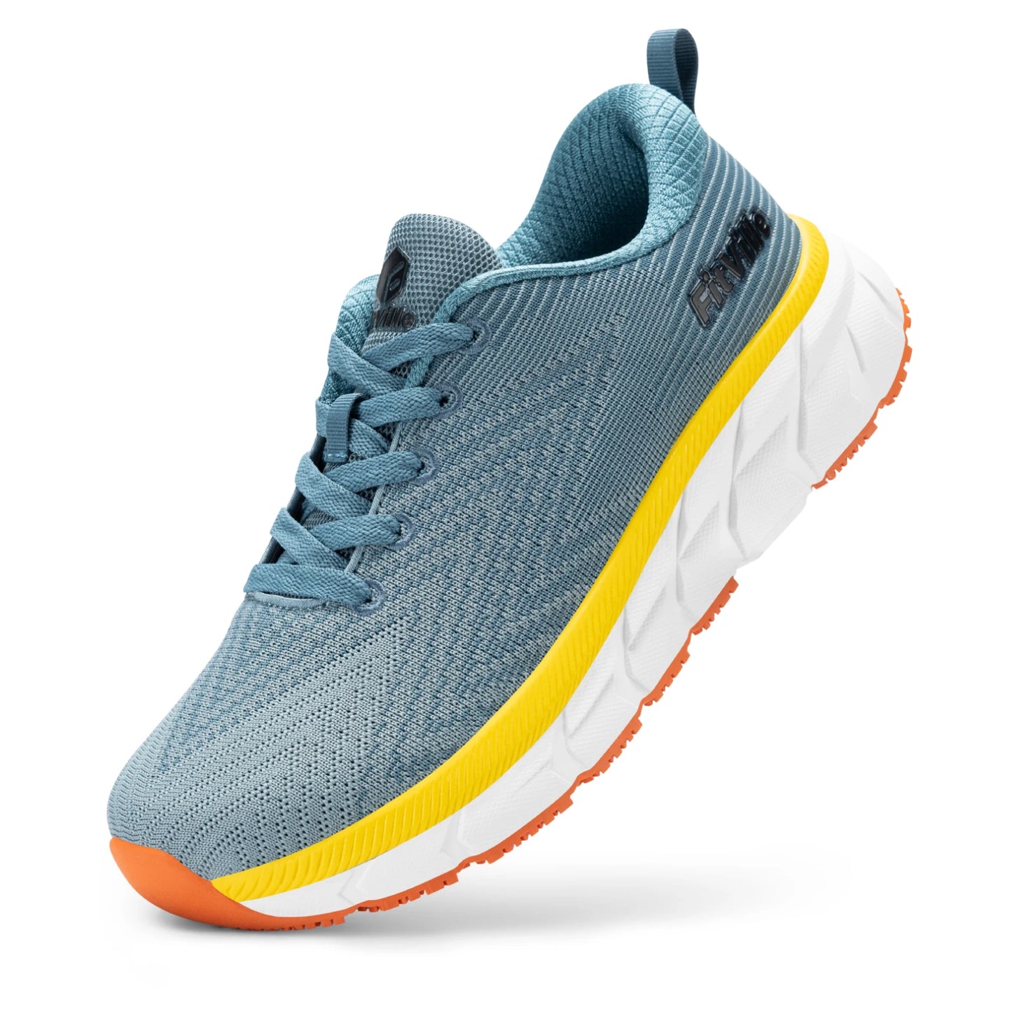 FitVille wide toe box shoes for men, cushioned, extra wide width, non-slip, wide lightweight breathable running shoes
