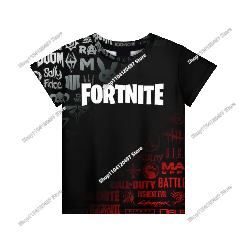 Fortnite Couple Wear Men's and Women's Sweater Children's Printed Casual Hoodie Student Outdoor Sports Simple Long-Sleeved