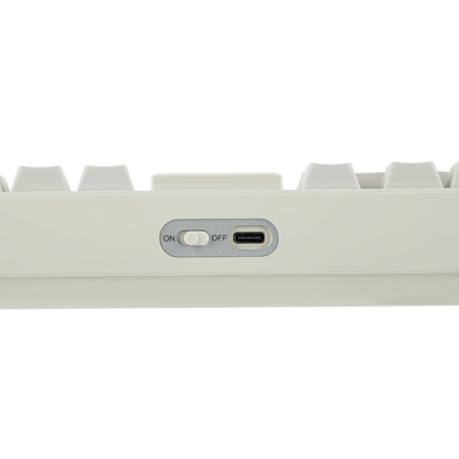 EPOMAKER RT100 PRO Tastiera meccanica 100% layout ANSI US con gasket, cablata/Bluetooth/wireless 2.4Ghz, schermo da 1.54” e manopola del volume