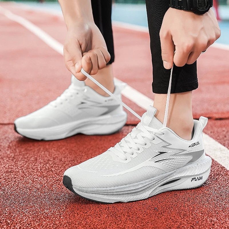 Zapatillas de running modernas para hombre y mujer, calzado deportivo casual cómodo y transpirable, zapatillas juveniles para deportes al aire libre y caminar