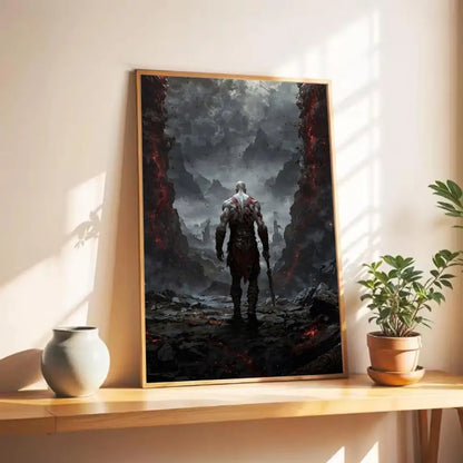 Game G-God of War Poster Wall Art Print Poster Decorative Mural Home Decor Gift Unframed