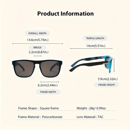 7Pairs Special Offer Square Polarized Sunglasses Anti Glare Sun Shades For Summer Party Vacation Travel Driving Fishing Glasses