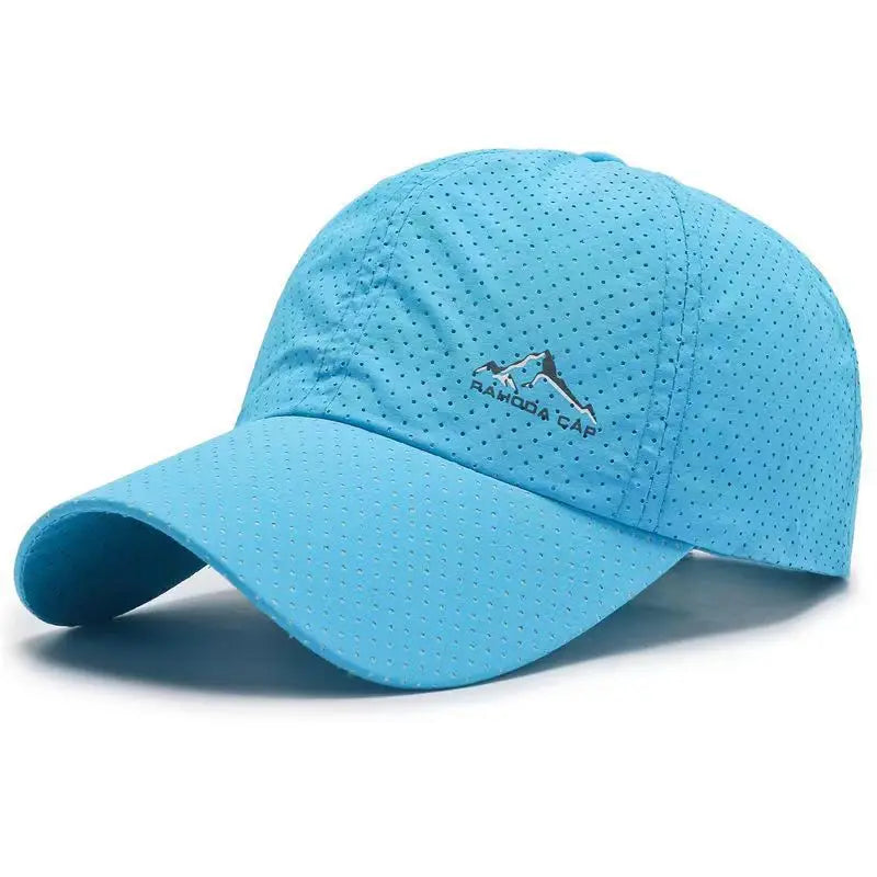 Cappellino da baseball in rete ultra-traspirante ad asciugatura rapida - Cappellino sportivo estivo versatile per uomo e donna - Ideale per le avventure all’aria aperta