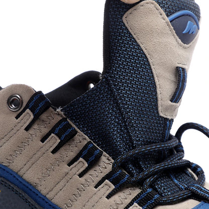 Sapatos de Trekking para Homem Outdoor Lover, Impermeáveis, Botas de Caminhada de Montanha em Couro Genuíno, Sapatos Táticos de Caça Woodland