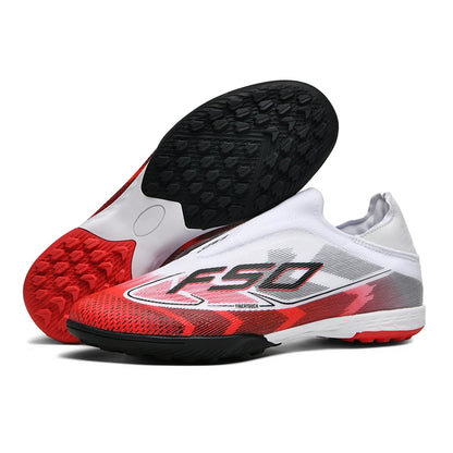 Chaussures de Football originales professionnelles pour hommes, confortables, de haute qualité, bottes de Football rapides pour entraînement, chaussures de Football ultralégères