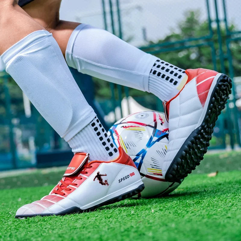 New Men's Professional Football Boots Unisex Hot Sale Cleats Soccer Shoes Futsal Women Ultralight High-quality TF/FG Sneakers