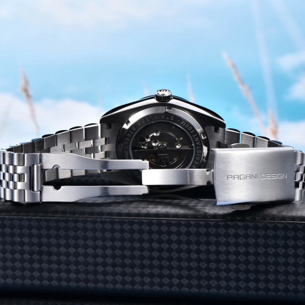 2026 New PAGANI DESIGN BB58 Men's Watches Luxury Automatic Watch for Men Mechanical Wristwatches AR Sapphire Waterproof Luminous