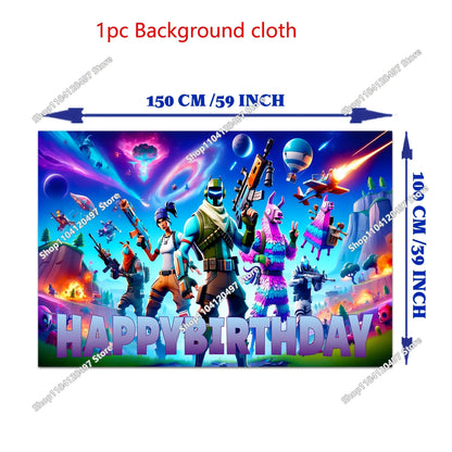 Conjunto de 8 Figuras Fortnite Anime em PVC — Bonecos Trooper Colecionáveis para Fãs, Crianças, Aniversário e Natal