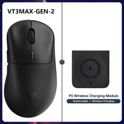 Rapoo VT3Pro GEN-1 Wireless Gaming Mouse 59g Lightweight 8KHz Polling Rate 26000DPI 9 Programmable Buttons Optical Sensor
