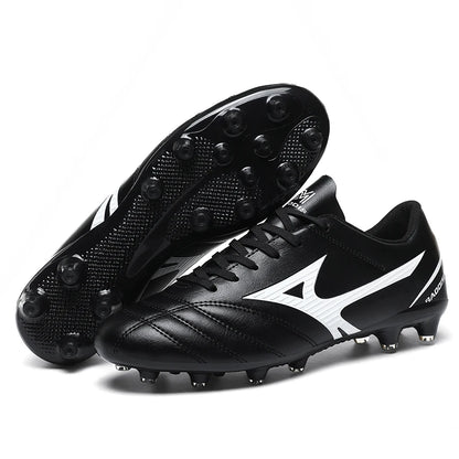 New Arrival Main Push Soccer Cleats with Long Broken Studs, Outdoor Sports Football Shoes