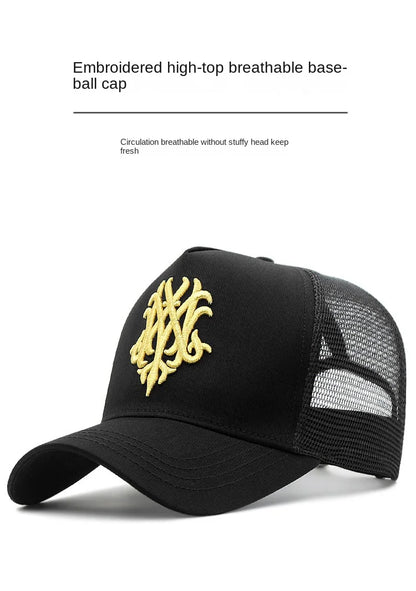 Baseball Hats for Big Head Plus Size Men Women Mesh Outdoors Sport Caps Dad Oversize Trucker Cap 56-60cm 60-65cm