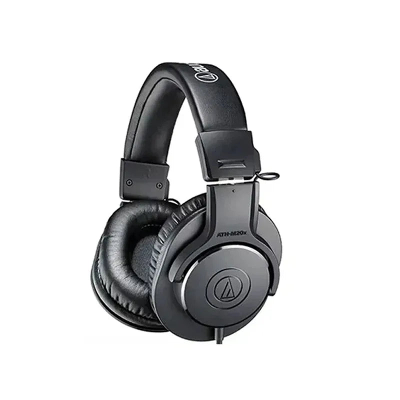 Casque audio professionnel Audio Technica M20X de haute qualité pour l'amélioration des basses, l'enregistrement et le jeu