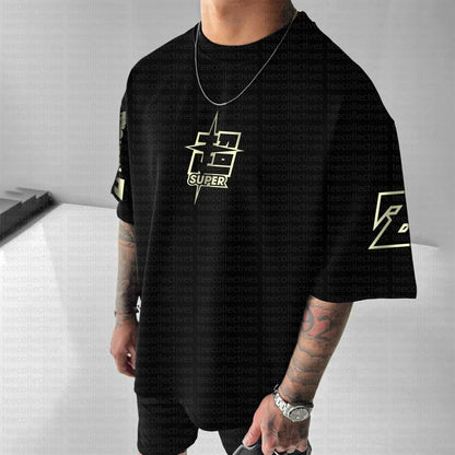 T-shirt de verão 2025 Son Goku Dragon Ball Anime para homem, estilo Harajuku oversized retro street, top unissexo casual largo de manga curta para mulher