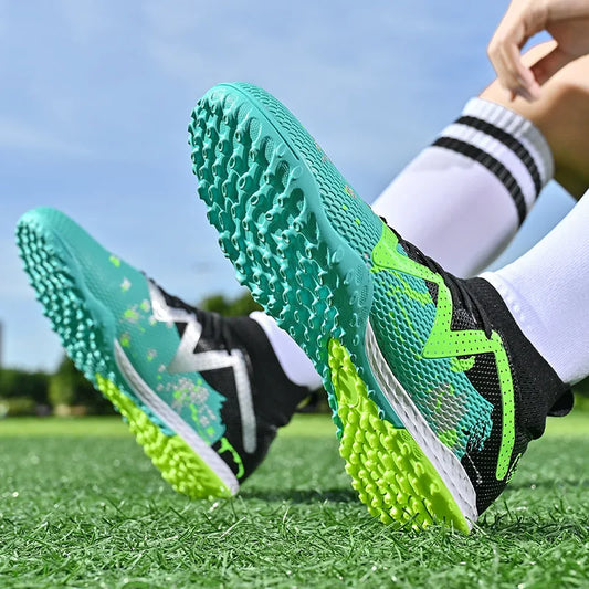 Men New TF Football Boots Society Professional Comfortable Top Quality Male Soccer Shoes Adult Casual Ultralight Football Shoes