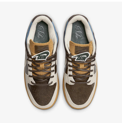 Nike Dunk Low da donna originali, leggere, rétro, casual, resistenti all’usura, scarpe da skate HQ3459-212