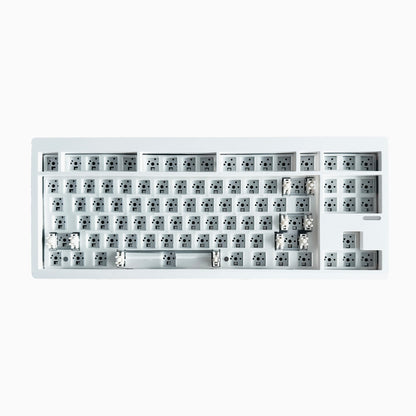 ZUOYA GMK87L KIT tastiera meccanica con struttura gasket, programmabile VIA/QMK, hot-swap, wireless trimodale, RGB