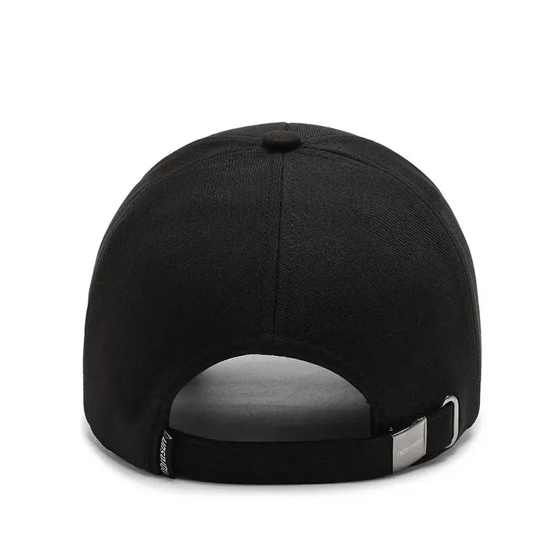 Cappellino da uomo Tide con visiera, cappello da sole coreano da uomo, nero, modello Tide, semplice, casual e versatile, cappellino da baseball