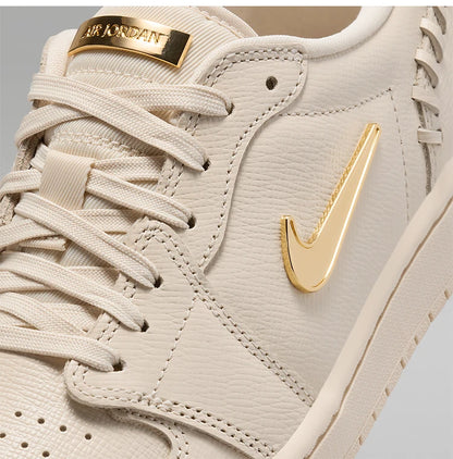 Nike Authentic Air Jordan 1 MM Low Small Gold Hook Women's Sneakers FN5032-200