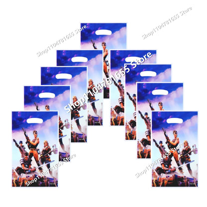 Conjunto de 8 Figuras Fortnite Anime em PVC — Bonecos Trooper Colecionáveis para Fãs, Crianças, Aniversário e Natal