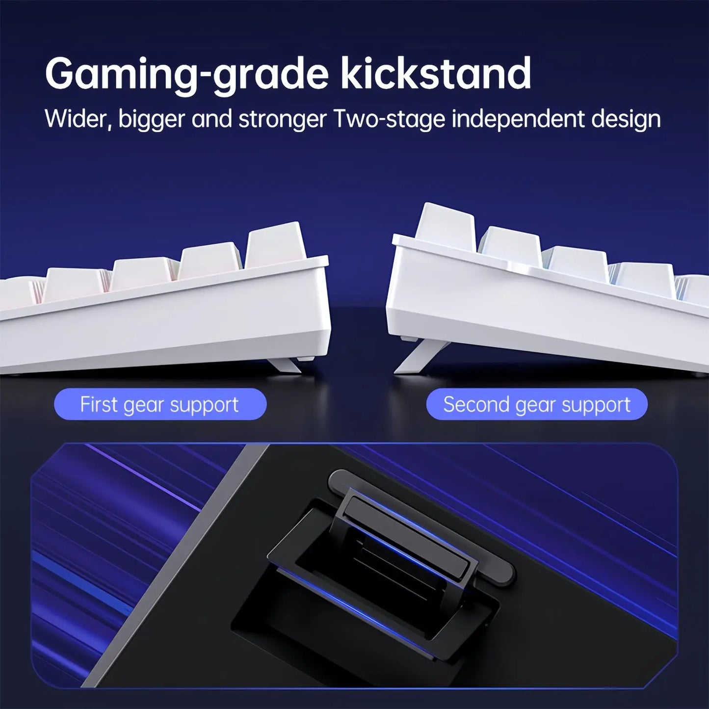 Tastiera gaming MCHOSE ACE 68 con switch magnetici Hall Effect, Rapid Trigger, RGB programmabile, 8K Hz, DKS/MT/TGL/RS/SOCD