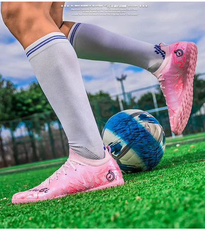 Zapatillas de fútbol profesionales para hombre y mujer de alta calidad, botas de fútbol de moda para hombre, talla grande 46, zapatillas de fútbol sala, deportivas para hombre