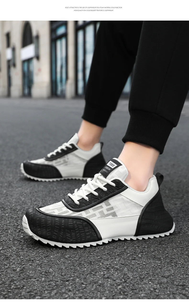 Protección de marca 2026 nuevas zapatillas casuales versátiles de moda deportiva para hombre, ligeras, antideslizantes, transpirables y resistentes al desgaste