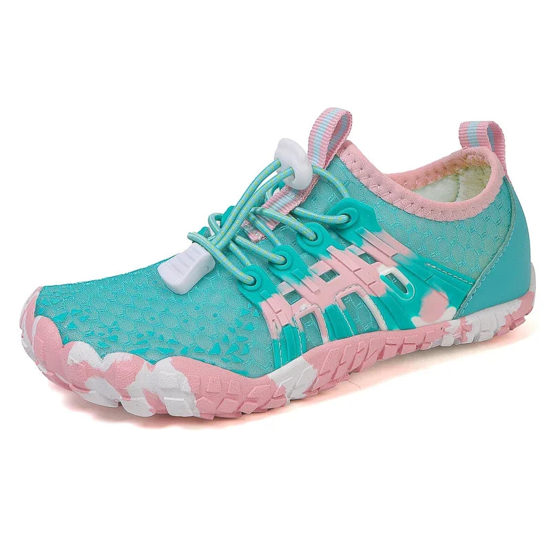 Unisex Quick-Drying Breathable Aqua Shoes Barefoot Beach Footwear for Adults and Kids Gym Outdoor Training Sneakers Size 28-46