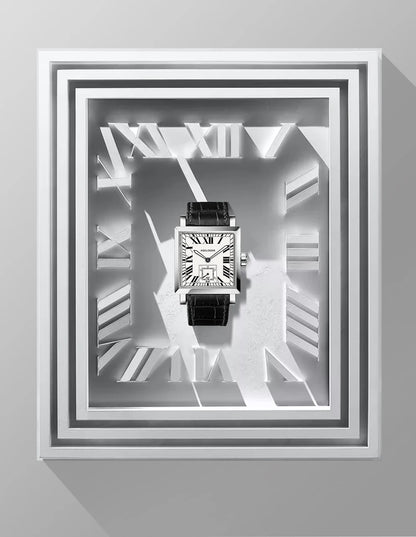 AGELOCER Original Codex Watch Men's Square Business Formal Automatic Mechanical Watch Birthday Gift for Men