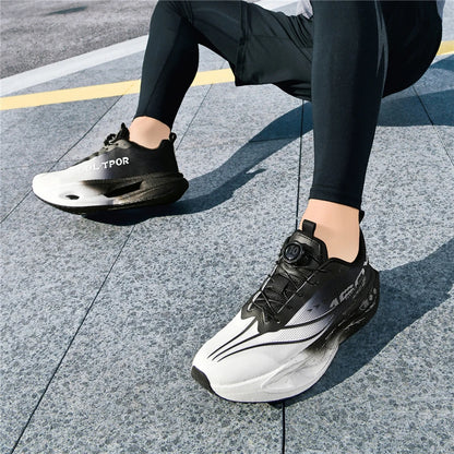 Sapatilhas Desportivas Unissexo Novas com Sola Macia, Amortecimento, Leves e Antiderrapantes, Calçado de Treino Profissional Confortável, Duradouro e Casual