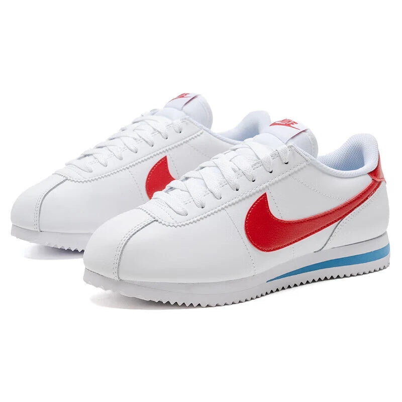 NIKE W CORTEZ Skateboardskor för damer – bekväma, andningsbara sneakers i bomull i låg modell för damer