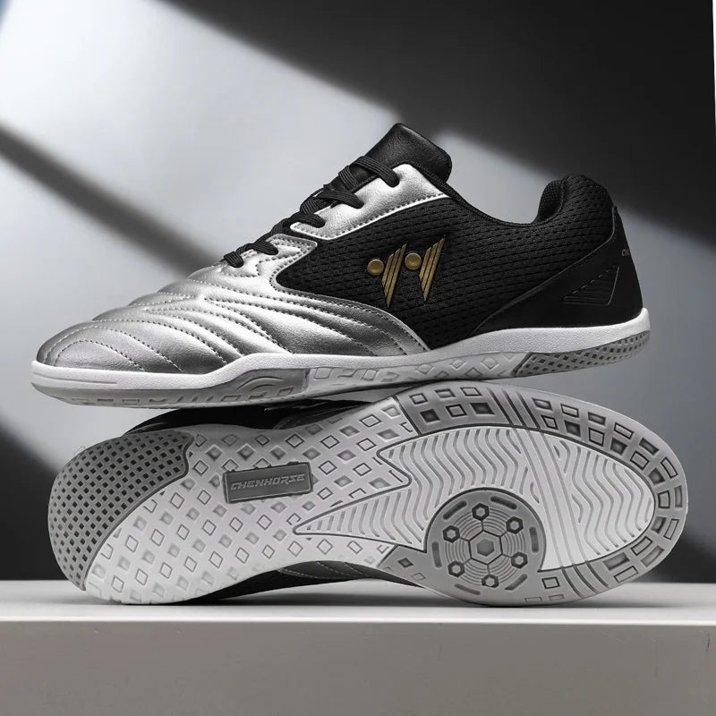 High-Quality New Men's Football Boots Grass High-Top Futsal Sneakers Soccer Shoes Non-Slip Match Indoor Hot-Selling Outdoor Sports