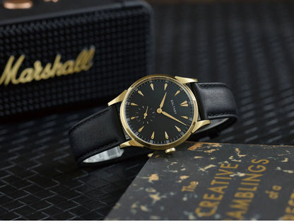 Baltany Men Automatic Watch 38.5mm Pilot Manual Winding Mechanical Wristwatch Sapphire 5ATM Small Second Dial ST1701 ST1700