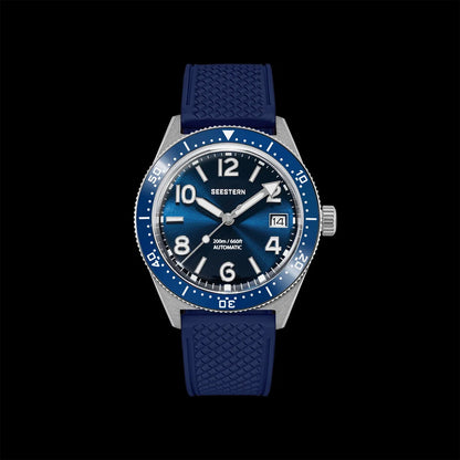 Sugess Diveing Watch of Men Automatic Mechanical Wristwatches 20ATM Waterproof Sapphire NH35A Movement BGW9 Luminous New S434-2