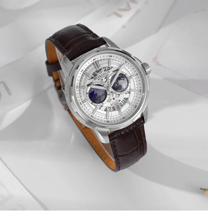BORIAGE(BOAIJIUA) Fully Automatic Mechanical Men's Watch Original Design Mechanical Watches Waterproof Luminous Wristwatch