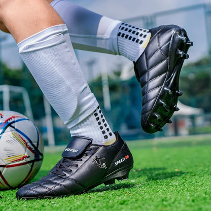 New Men's Professional Football Boots Unisex Hot Sale Cleats Soccer Shoes Futsal Women Ultralight High-quality TF/FG Sneakers
