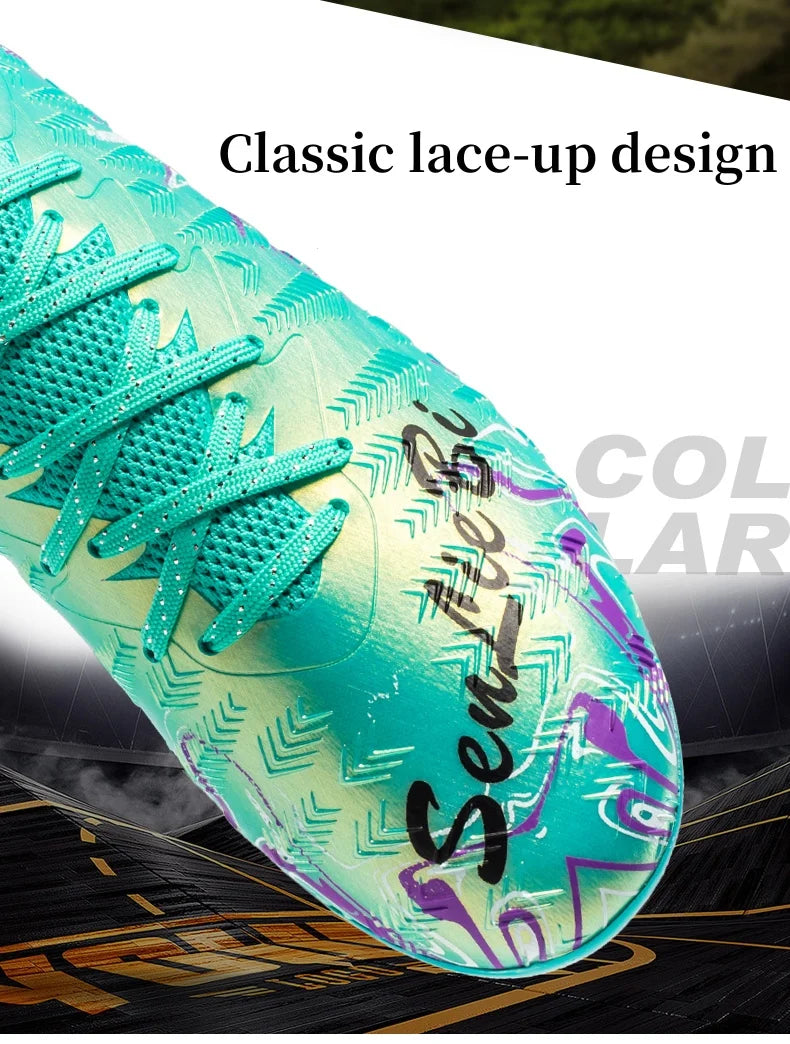 Zapatillas de fútbol profesionales para hombre y mujer de alta calidad, botas de fútbol de moda para hombre, talla grande 46, zapatillas de fútbol sala, deportivas para hombre