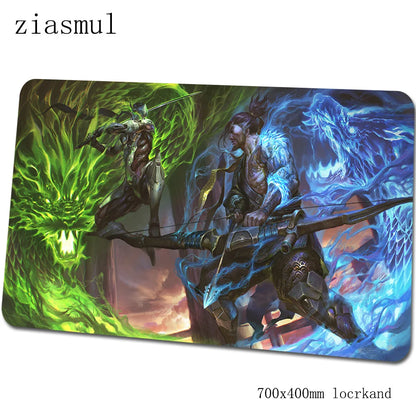Overwatch mouse pad Gorgeous Computer Mat 70x40cm gaming mousepad large XL mouse pad keyboard games PC gamer desk